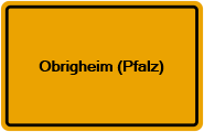 Grundbuchauszug Obrigheim (Pfalz)